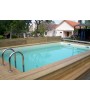 Montage piscine bois 6Mx4Mx1M30 rectangulaire