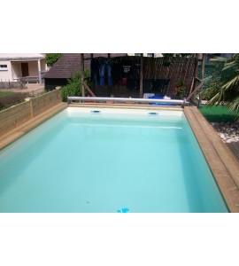 Montage piscine bois 6Mx4Mx1M30 rectangulaire