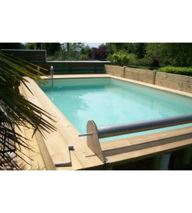 Montage piscine bois 6Mx4Mx1M30 rectangulaire