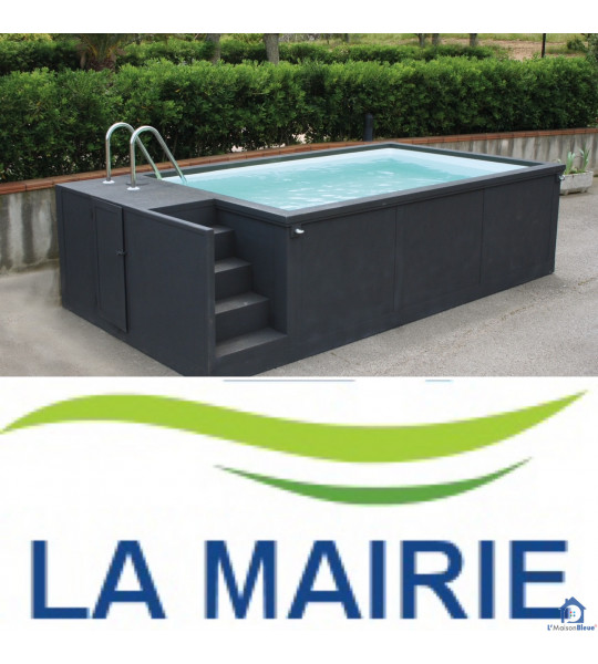 Pays du Cerdon (01450) Container piscine 5M25x2M55x1M26