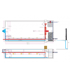 Piscine Container acier 8M50x3M70x1M65 (6205) Eich, Kanton Luzern