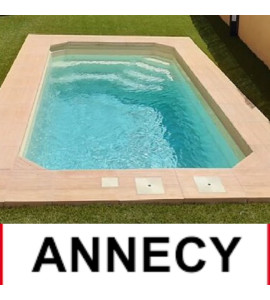 74000 - Annecy - Coque piscine 4M40x2M30x1M35 ☘️