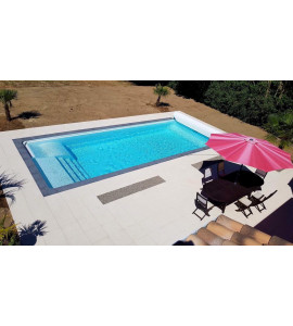 ✅ Piscine coque rectangulaire 11Mx4Mx1M50 (84400 Gargas)