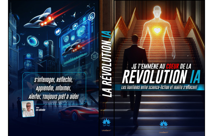 ✅  Ebook - Je t'emmène au coeur de la Révolution IA: Les frontières entre science-fiction et réalité s’effacent