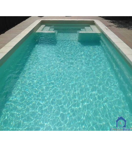 ☘️ (Mondercange Luxembourg) - Piscine coque 9M14x4M14x1M50