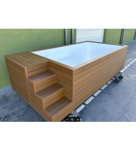 ▷ ▷  (Strasbourg) Piscine container 4M26x2M16x1M16 : Piscine autoportante