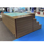 ▷ ▷  (Lyon) Piscine container 4M26x2M16x1M16 : Piscine autoportante