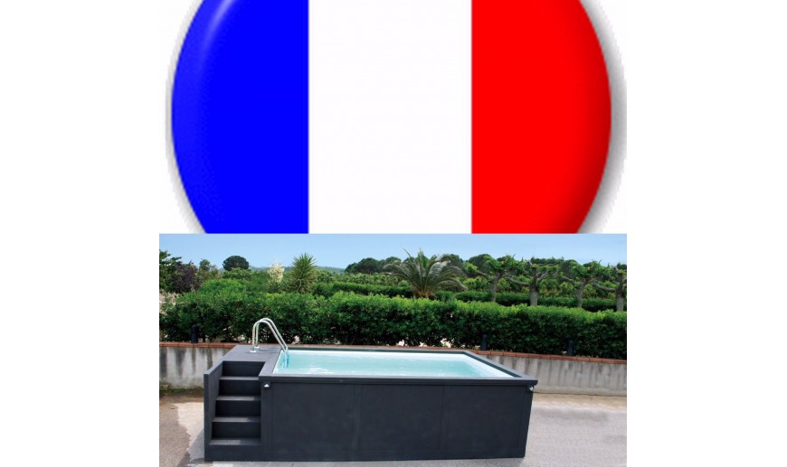 Piscine Container France L Maison Bleue